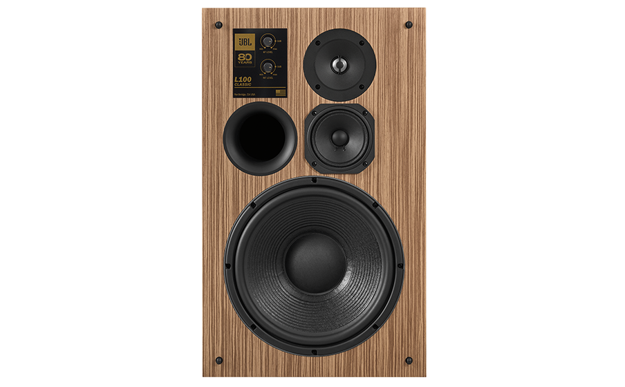 L100 Classic 80 12-inch (300mm) cast-frame, pure-pulp cone woofer in bass-reflex design with front-firing tuned port - Image